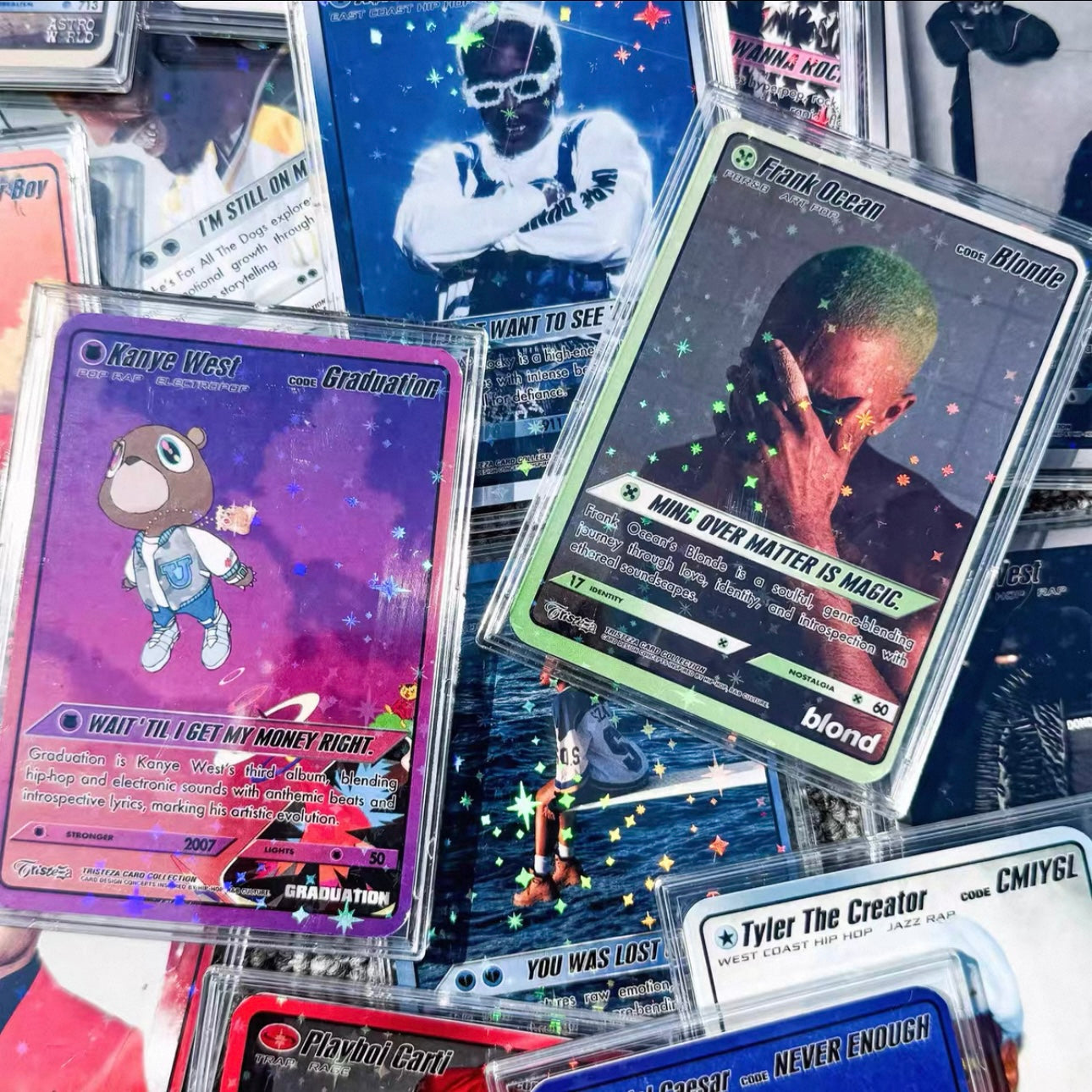 Hip-Hop R&B Character Holo Cards