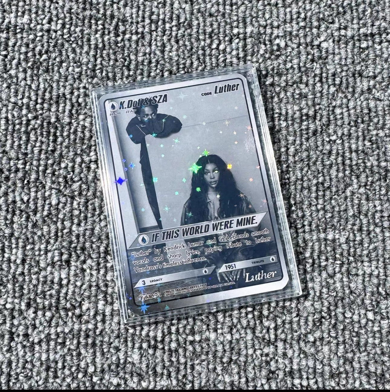 Hip-Hop R&B Character Holo Cards