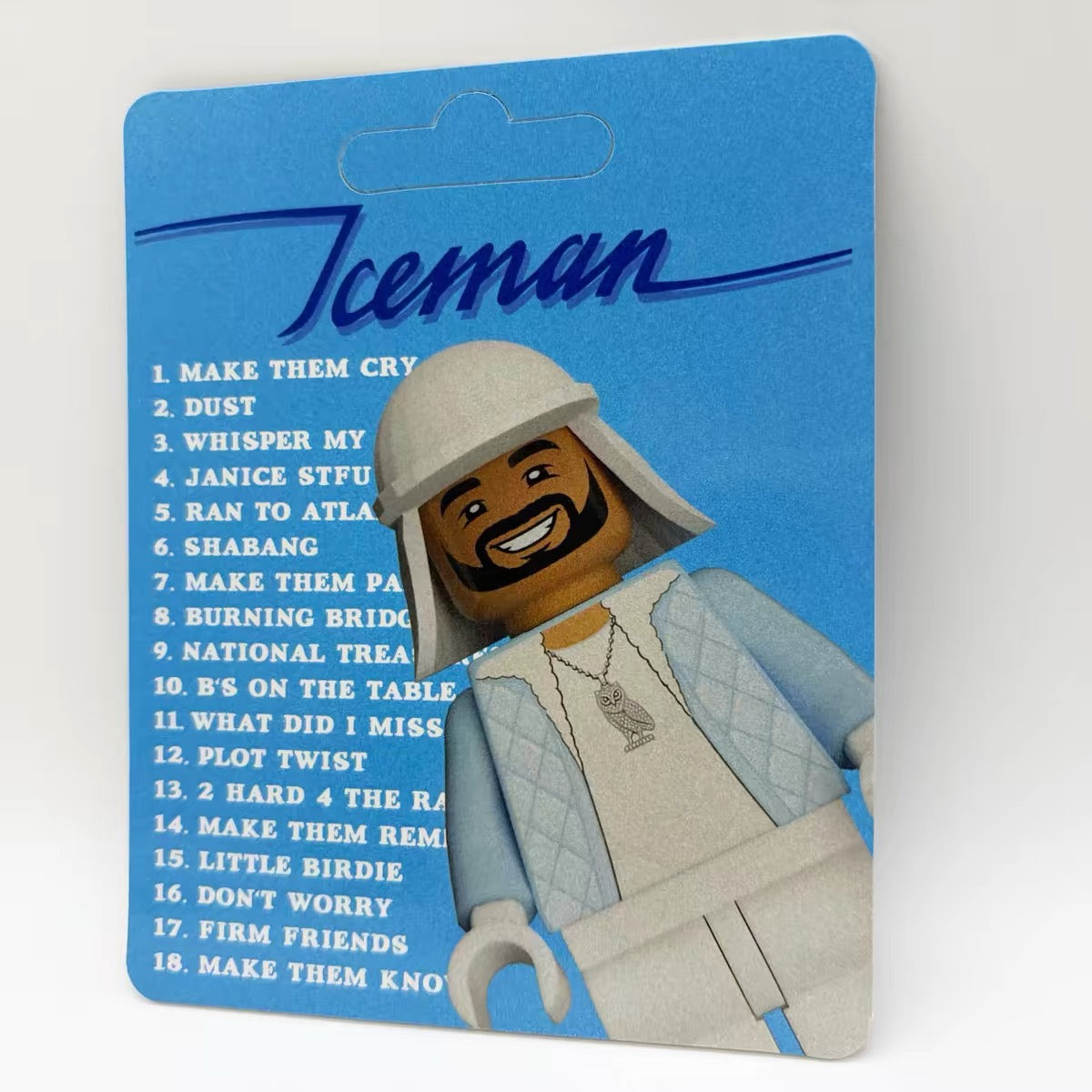 Drake ICEMAN Lego Minifigure