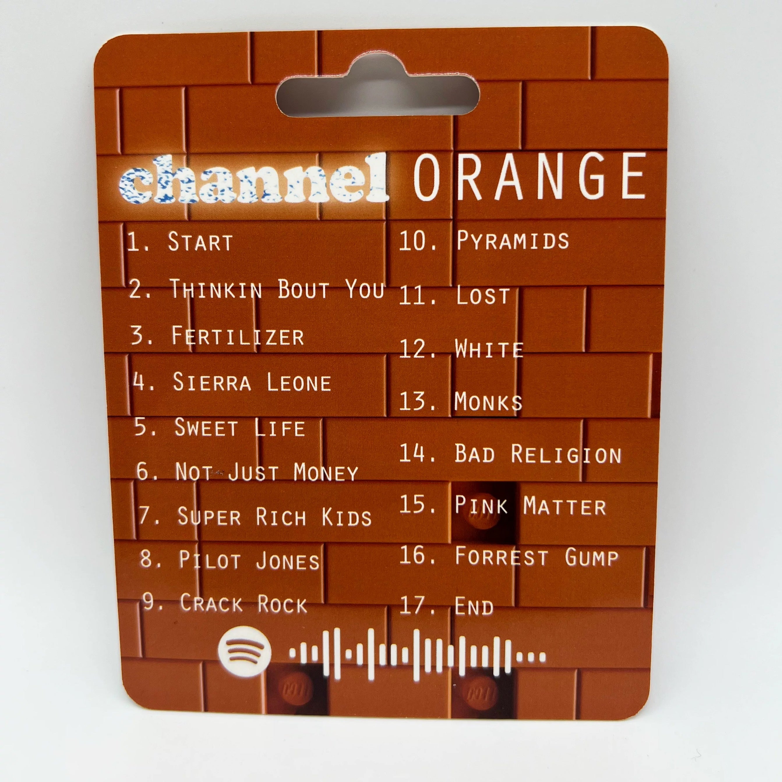 Frank Ocean《channel ORANGE》Lego Minifigure