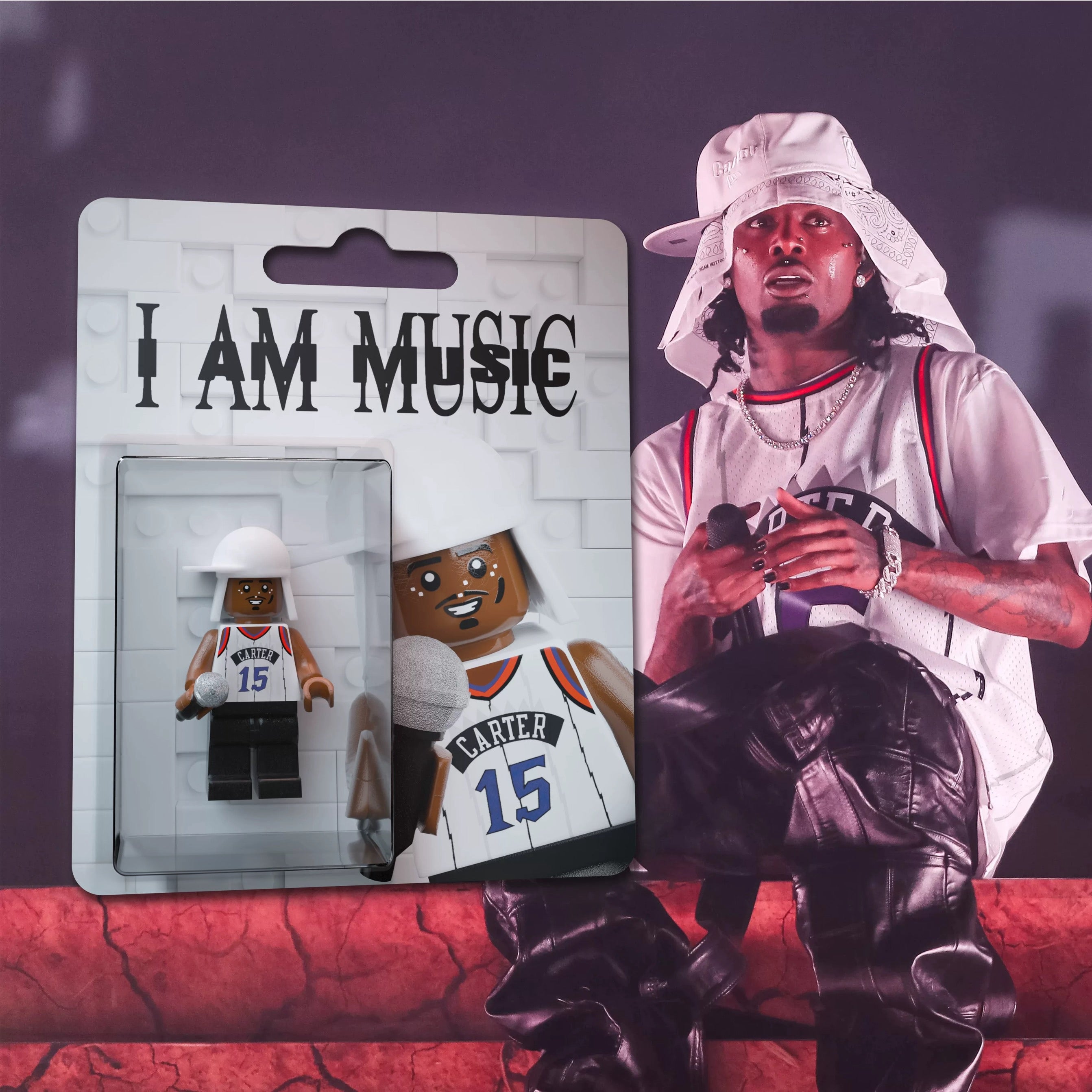 Playboi Carti《MUSIC》Lego Minifigure
