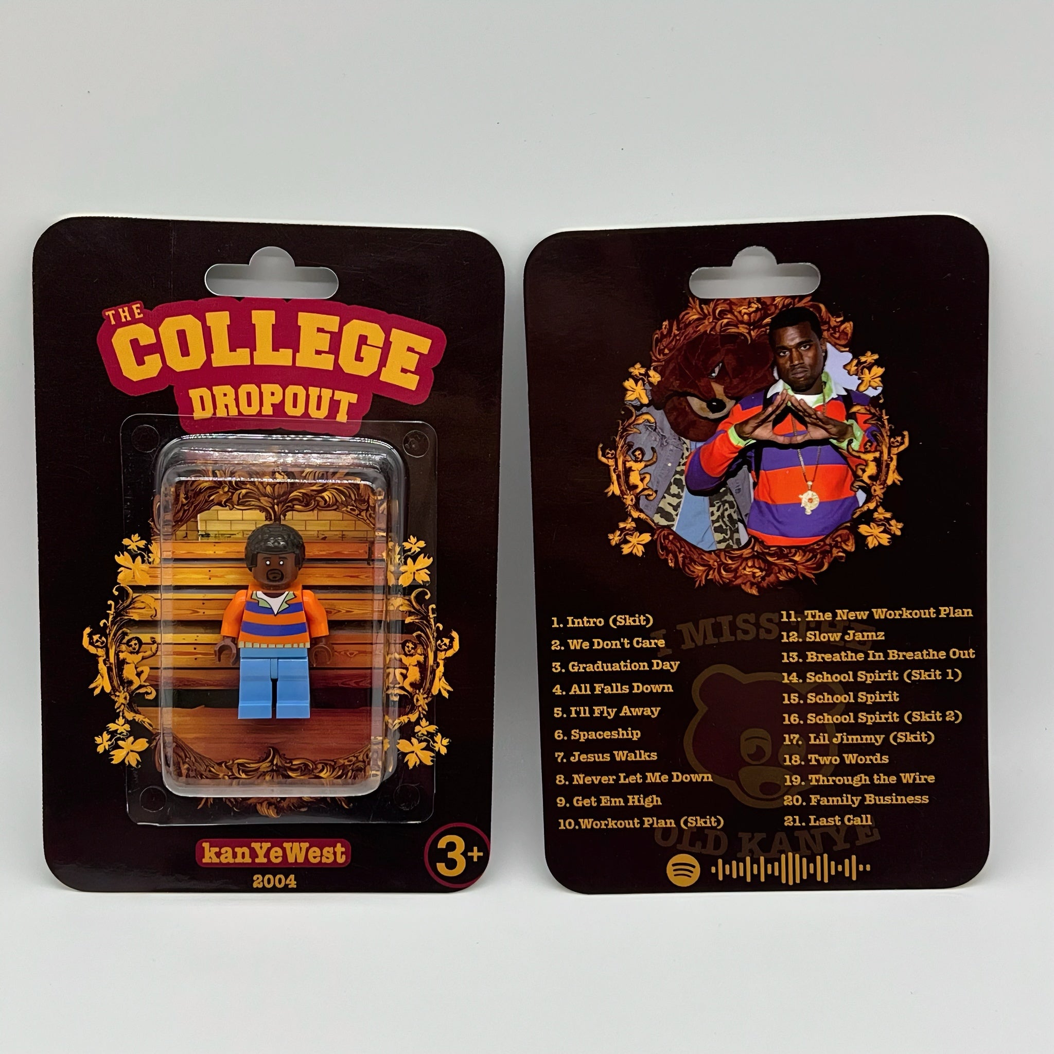 Kanye West《The College Dropout》Lego Minifigure
