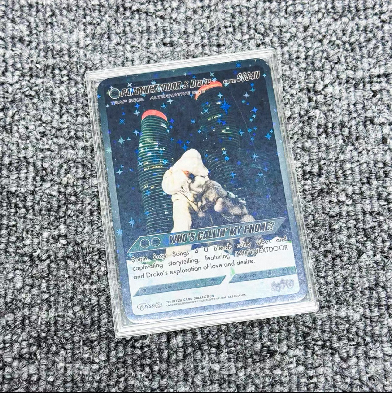 Hip-Hop R&B Character Holo Cards