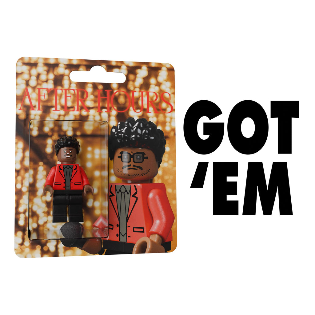 The Weeknd《AFTER HOURS》Lego Minifigure