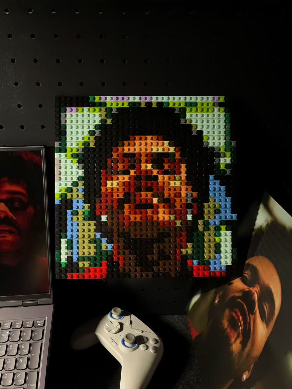 The Weeknd《After Hours》Brick Album Cover