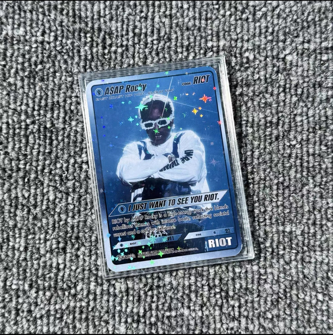 Hip-Hop R&B Character Holo Cards