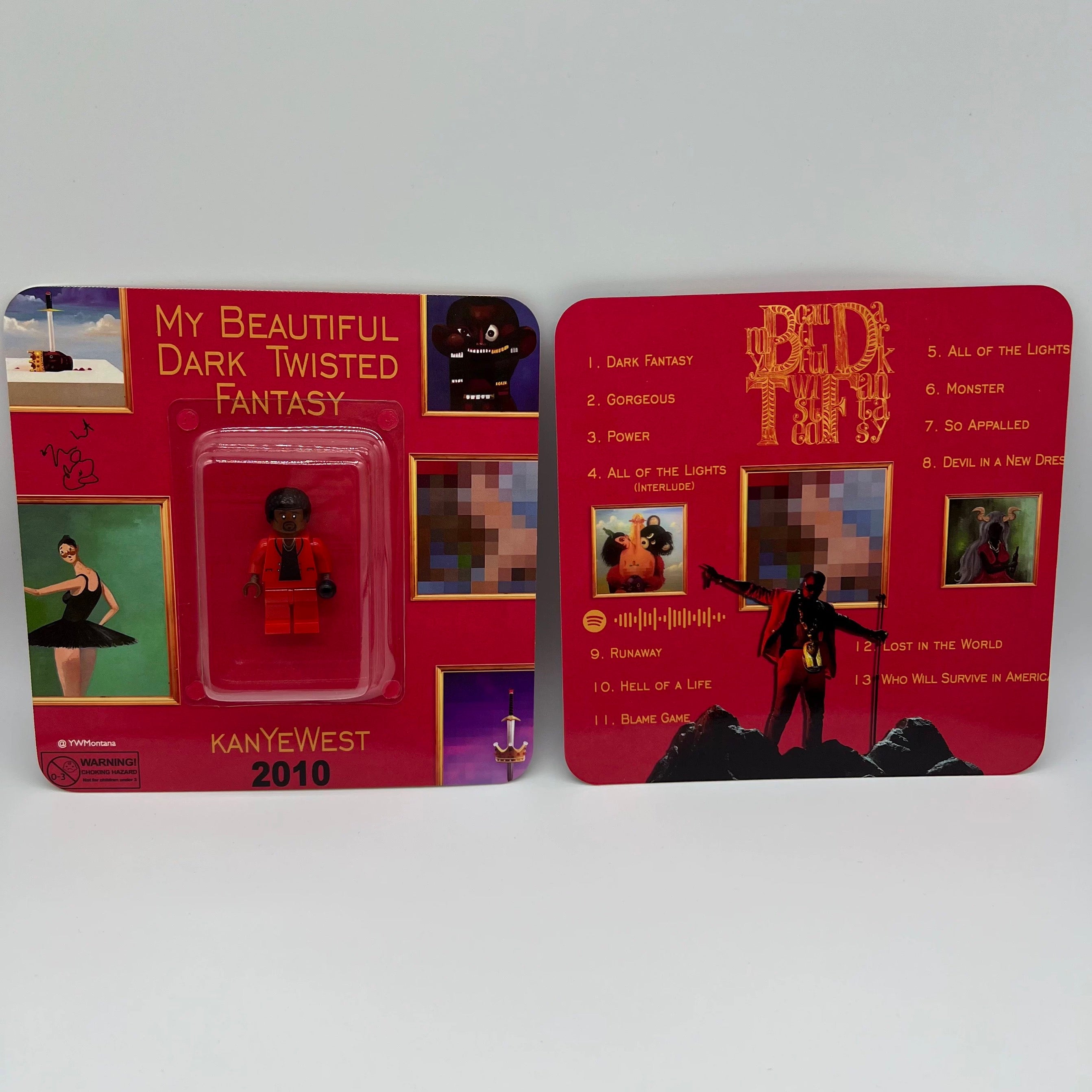 Kanye West《MBDTF》Lego Minifigure