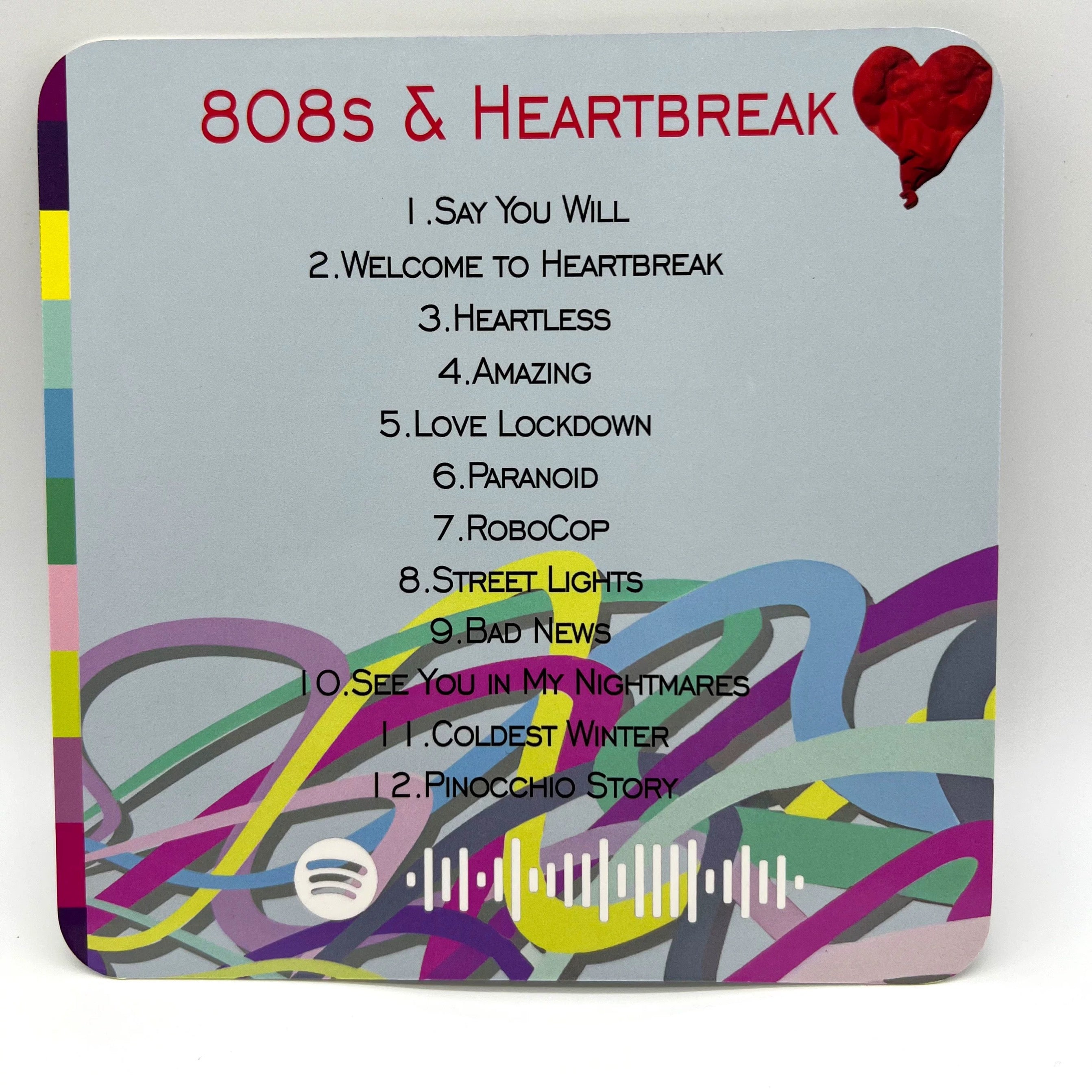 Kanye West 《808&Heartbreak》Lego Minifigure