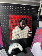 Kendrick Lamar《DAMN.》Brick Album Cover
