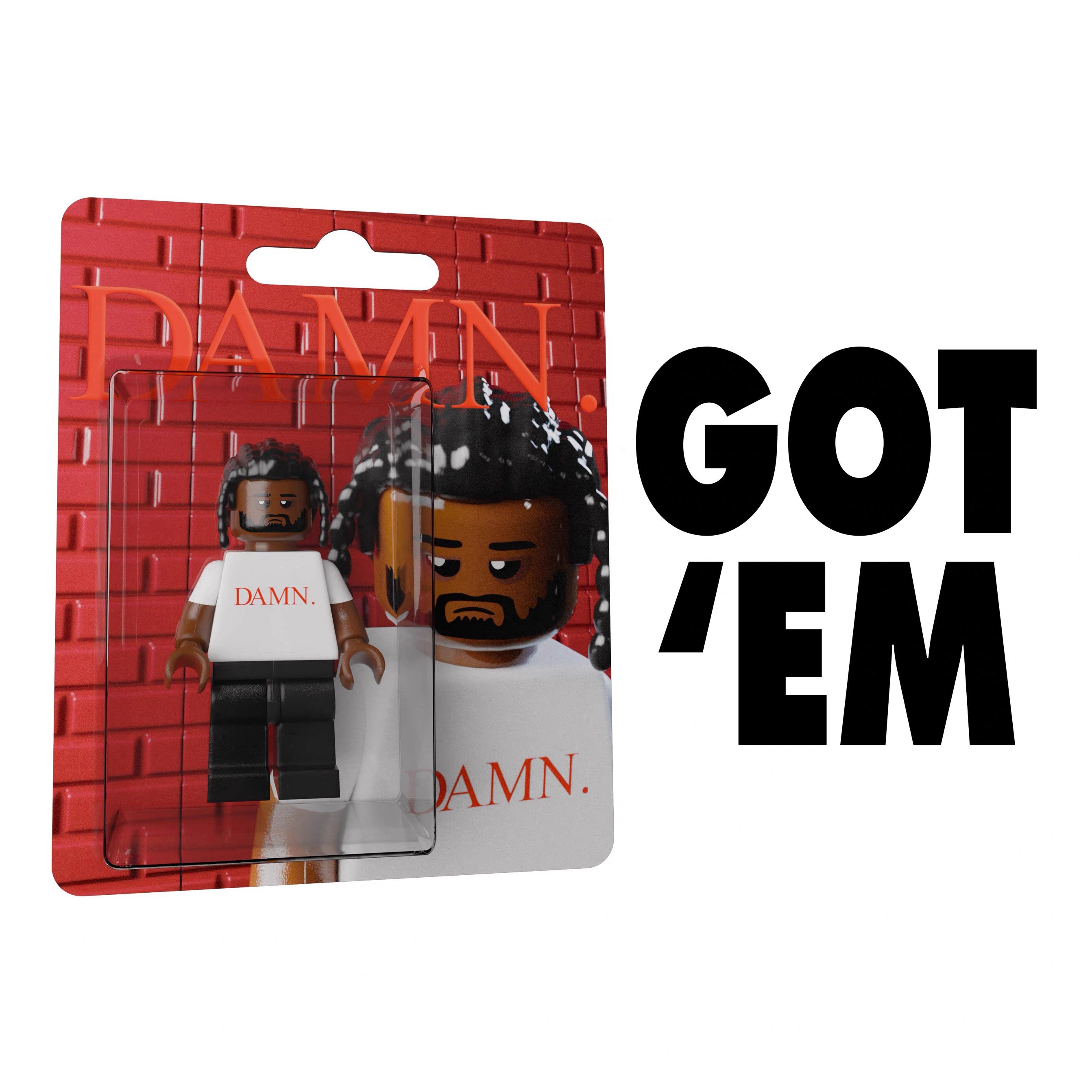 Kendrick Lamar《DAMN.》Lego Minifigure-5