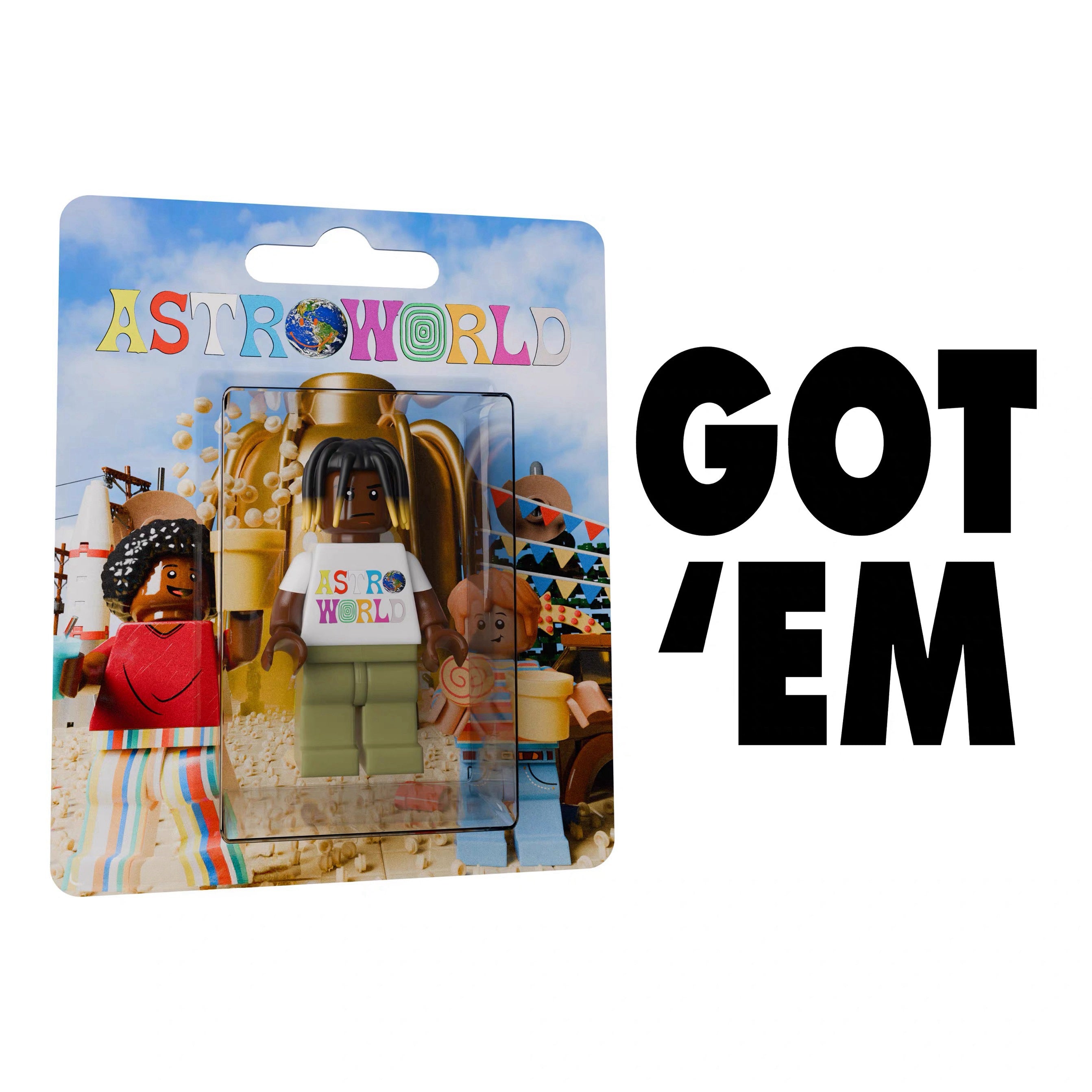 Travis Scott《ASTROWORLD》Lego Minifigure-5