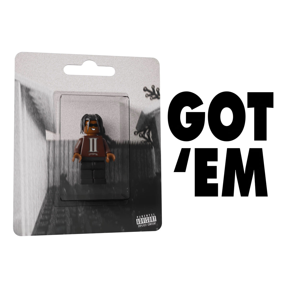 Travis Scott JACKBOYS2 Lego Minifig