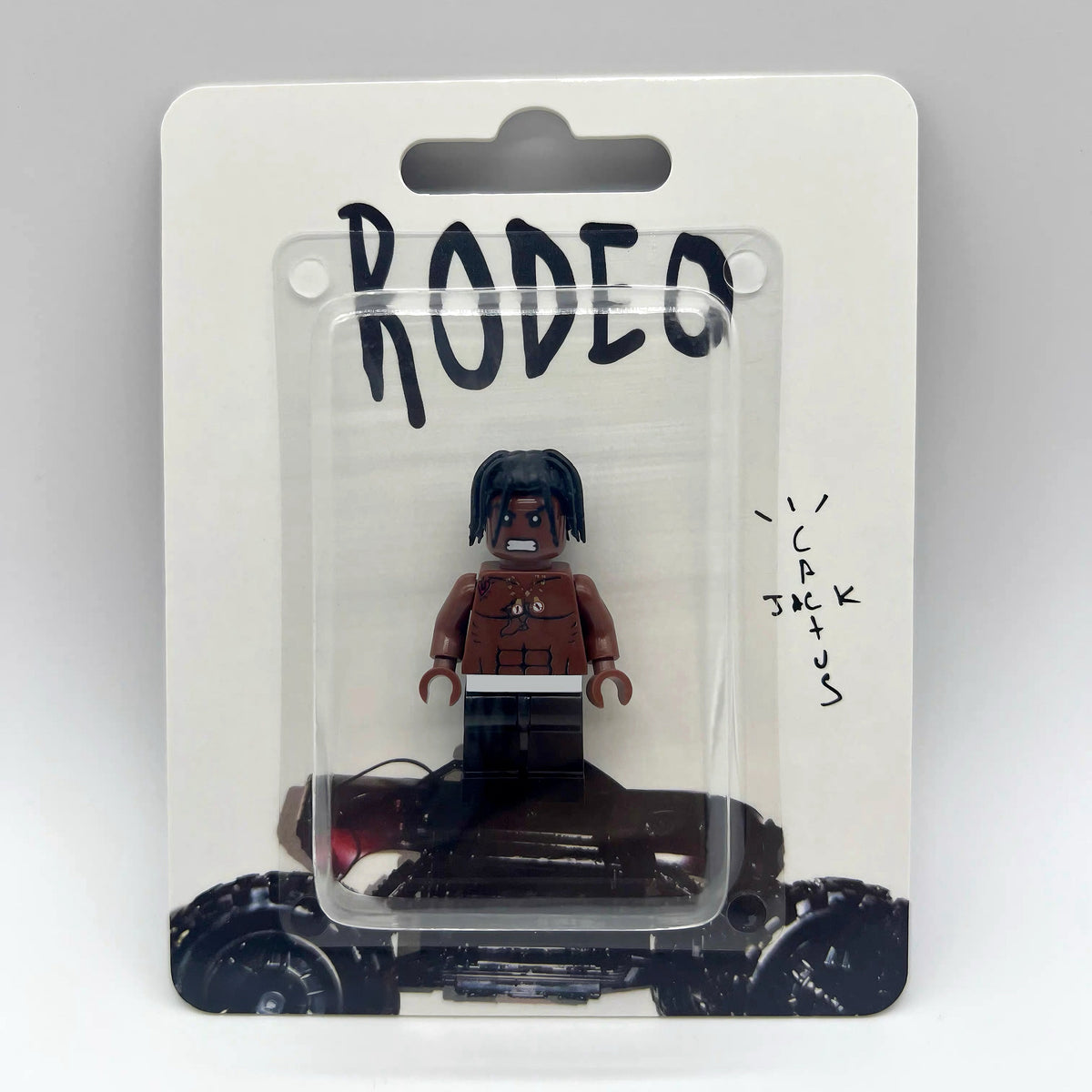 Travis Scott Rodeo Lego Minifigure
