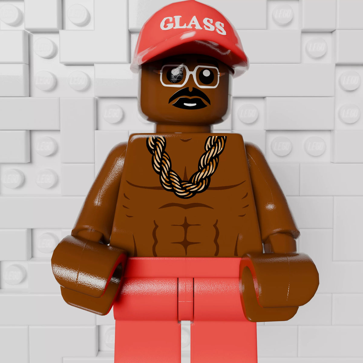 Tyler,The Creator DON‘T TAP THE GLASS Lego Minifigure-2