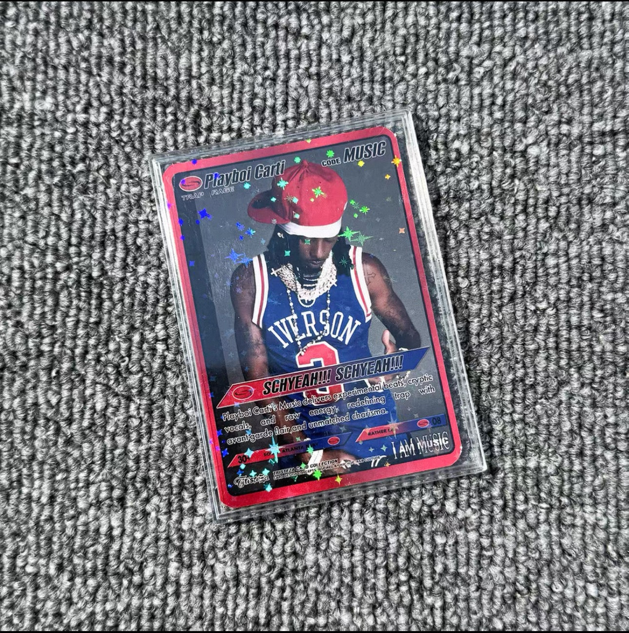 Hip-Hop R&B Character Holo Cards