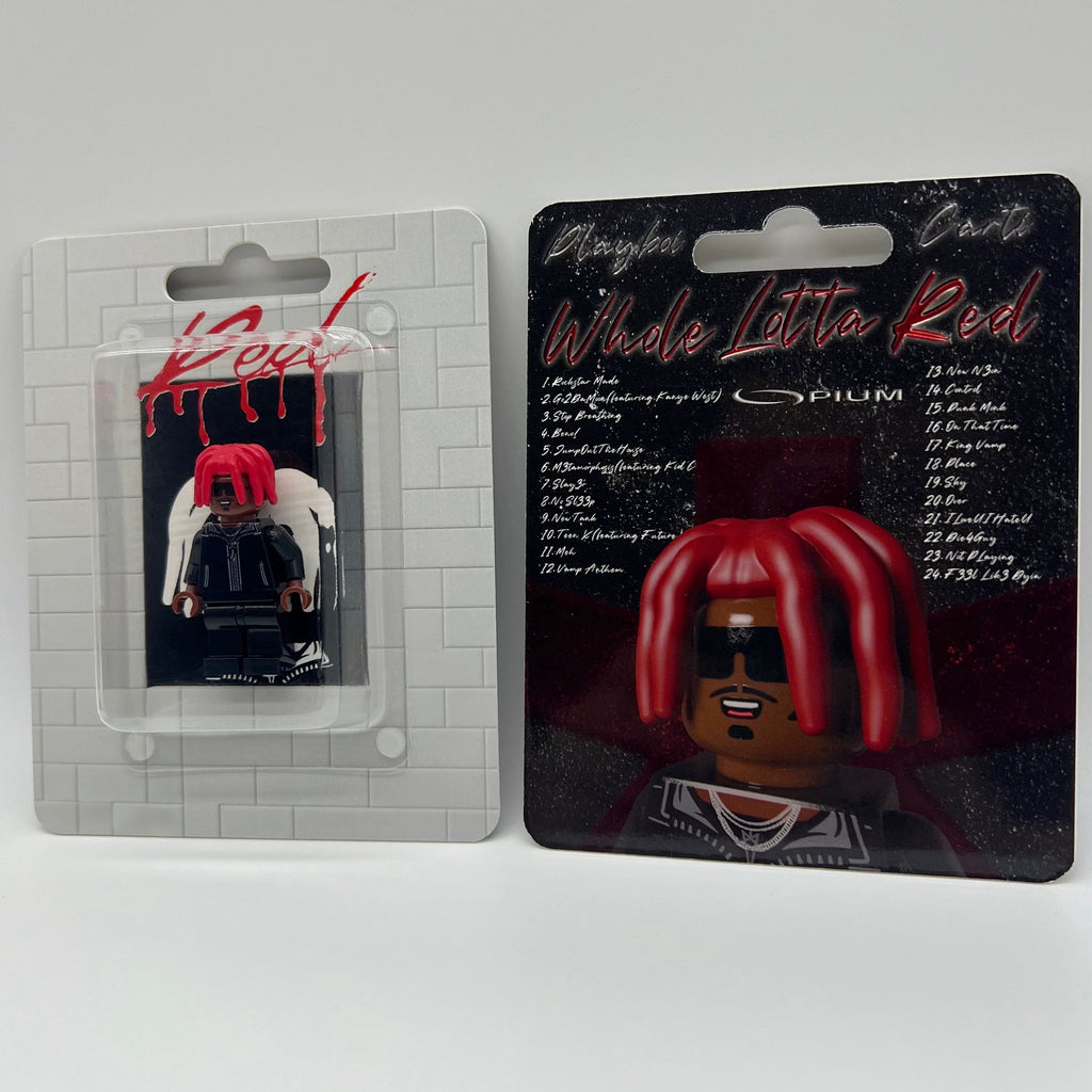 Playboi Carti《Whole Lotta Red》Lego Minifigure