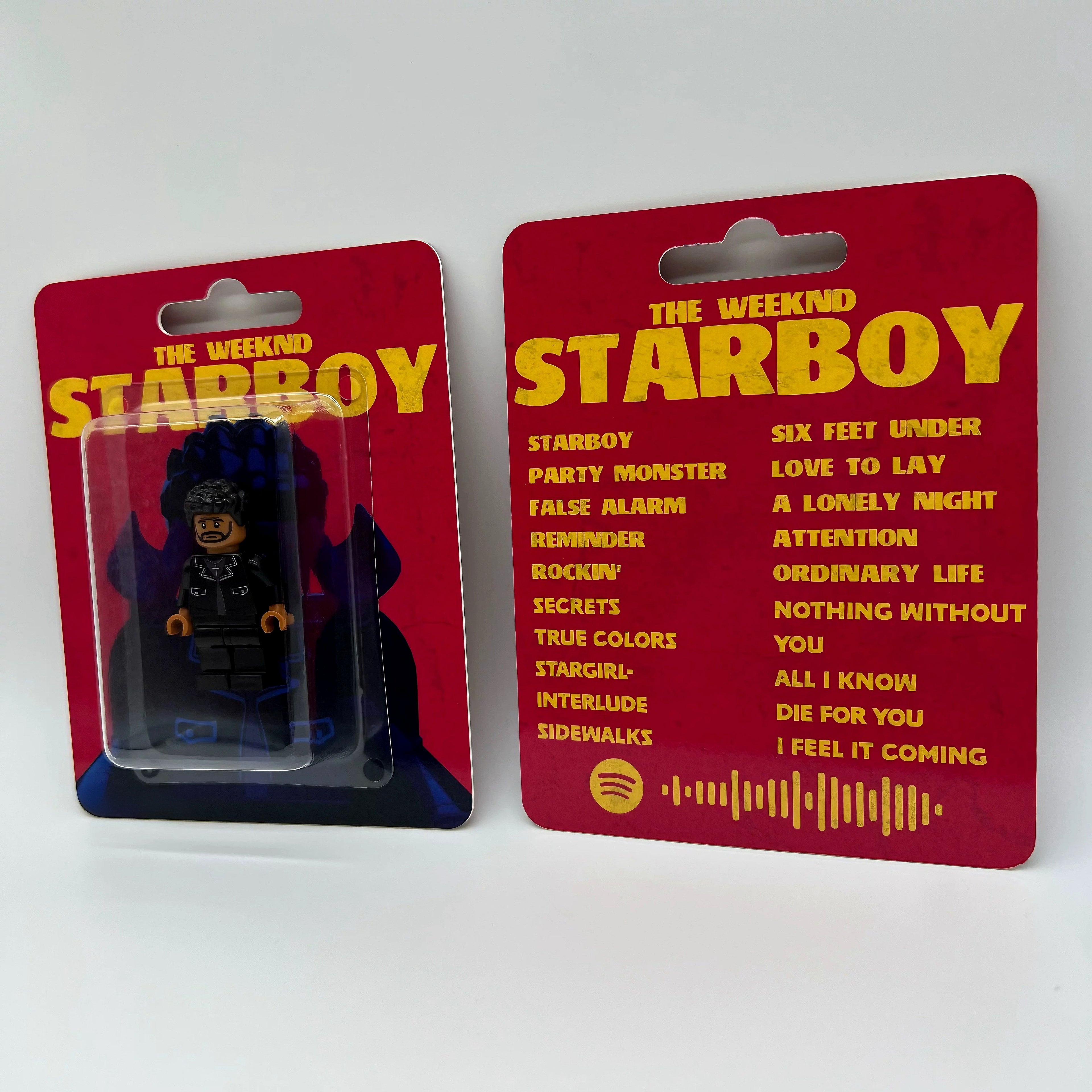 The Weeknd《STARBOY》Lego Minifigure