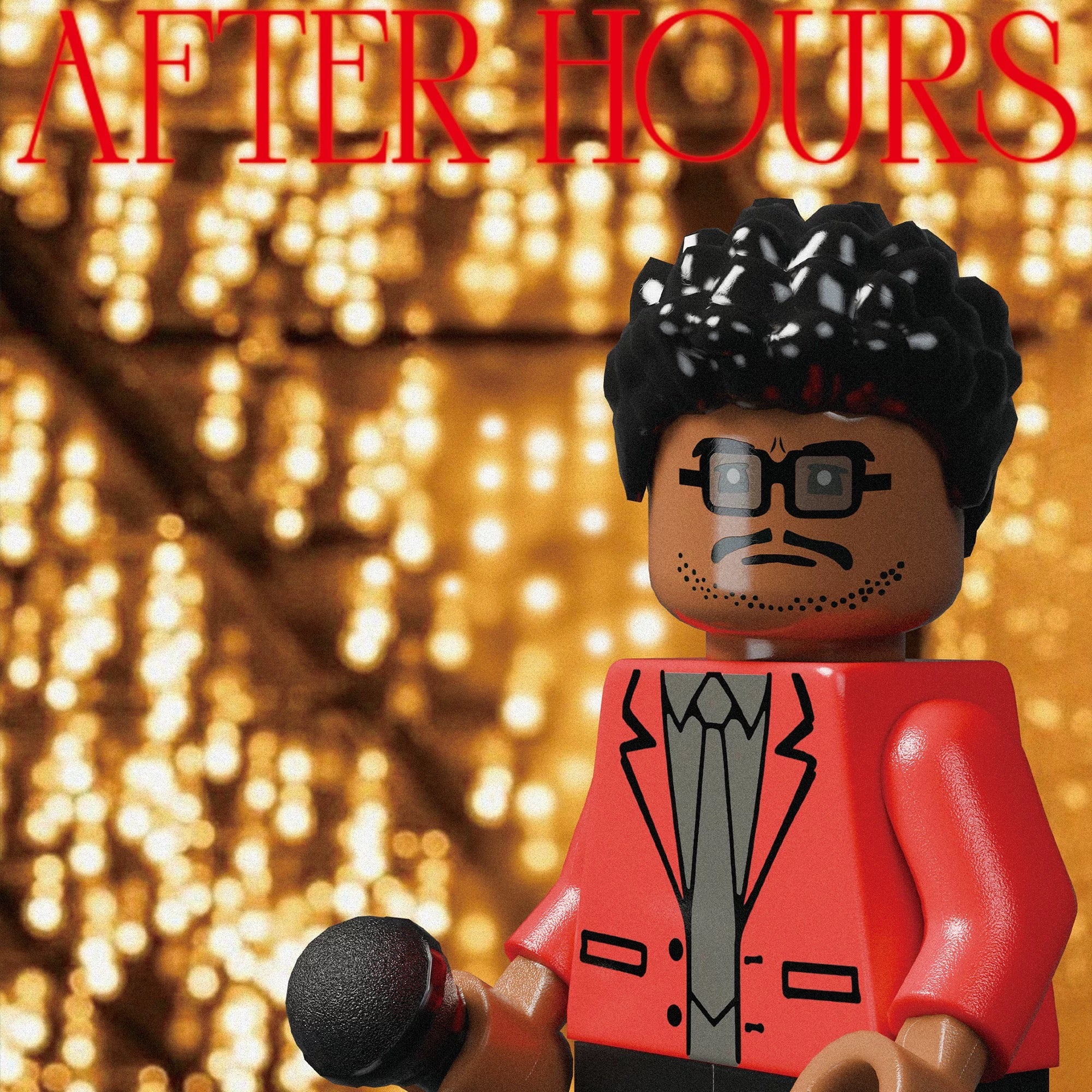The Weeknd《AFTER HOURS》Lego Minifigure