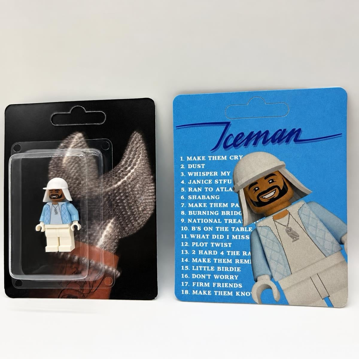 Drake ICEMAN Lego Minifigure