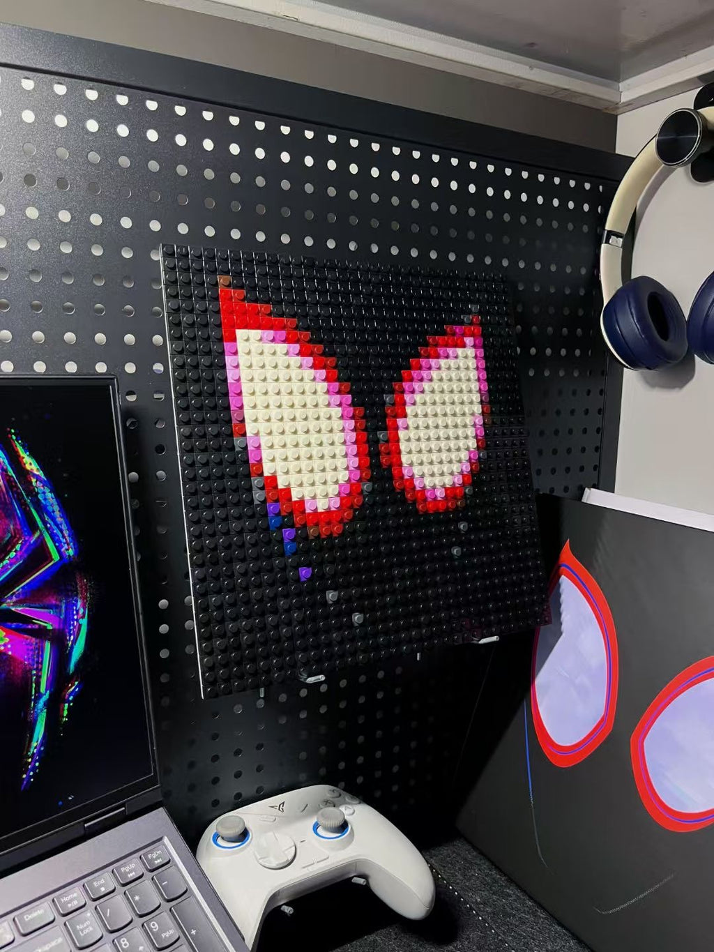 Spider-Man《Into the Spider-Verse》Brick Album Cover